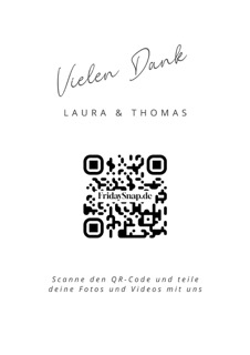 QR-Code Vorlage 3 Schwarz-Weiss